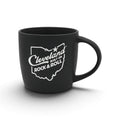 ROCK HALL CLE BUILT ON ROCK AND ROLL MUG