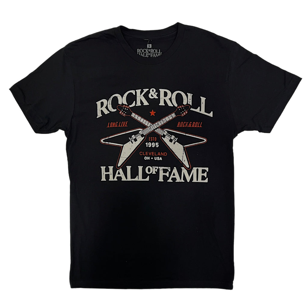 ROCK HALL CROSSED FLYING V'S T-SHIRT