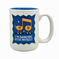 ROCK HALL DANCING WITH MYSELF MUG