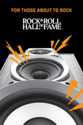 ROCK HALL FOR THOSE ABOUT TO ROCK SPEAKERS POSTCARD