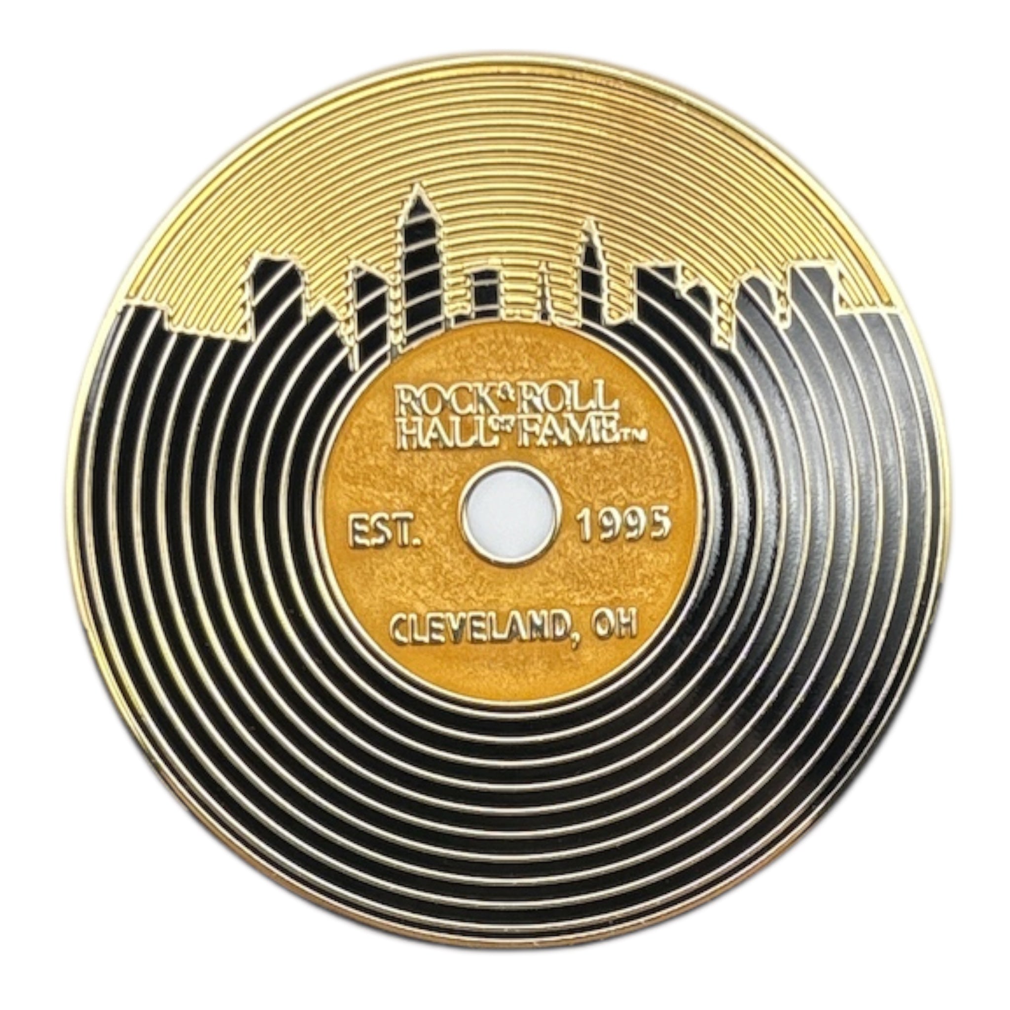 ROCK HALL GOLDEN RECORD MAGNET