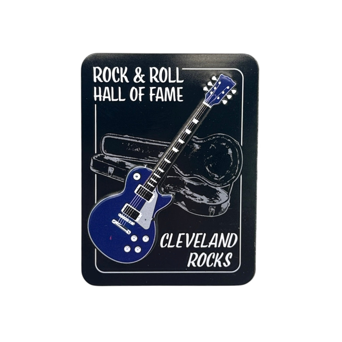 ROCK HALL GUITAR CASE RETRO MAGNET