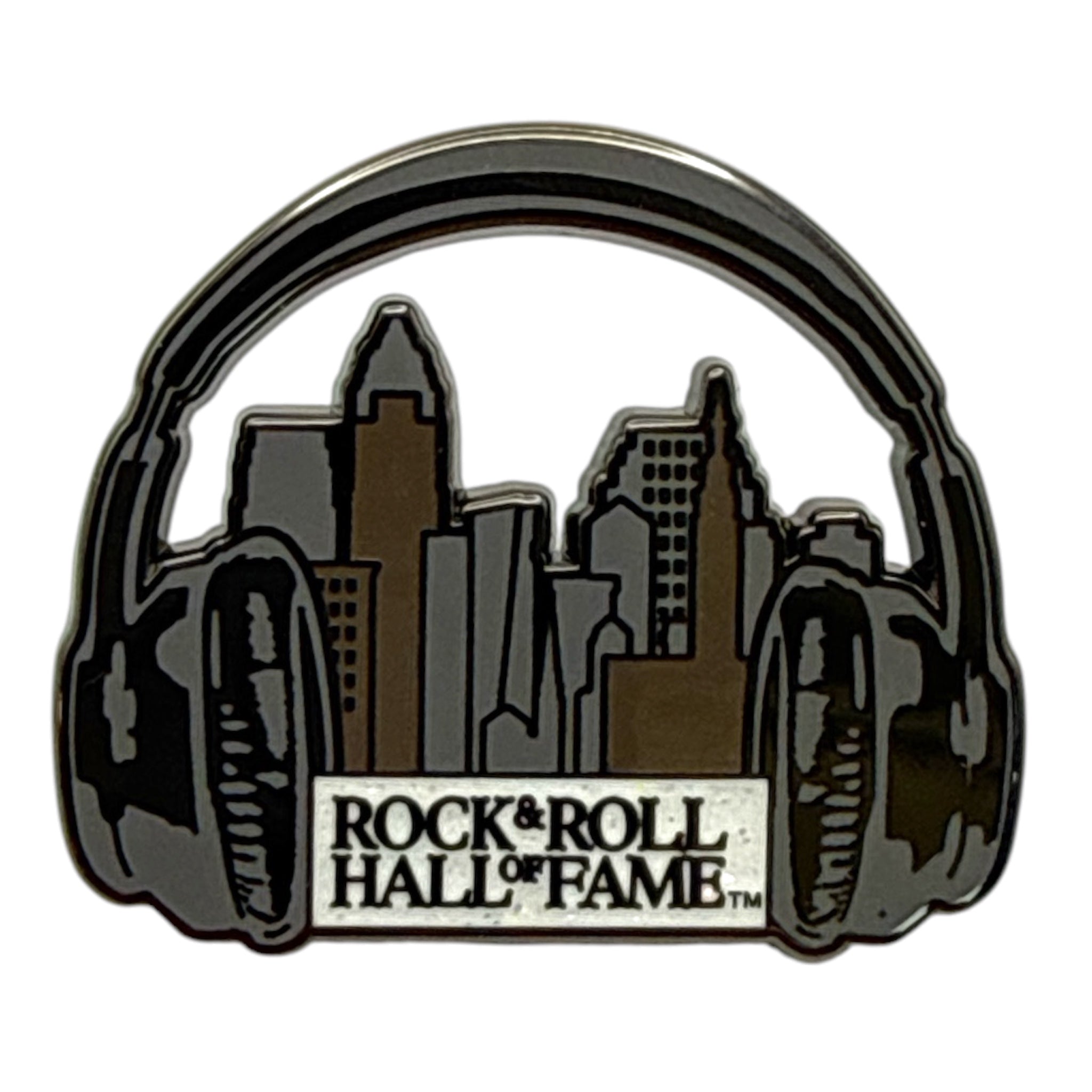 ROCK HALL HEADPHONES PIN
