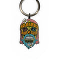ROCK HALL HIPPIE SKULL KEYRING