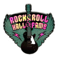 ROCK HALL IRIDESCENT WINGED GUITAR MAGNET