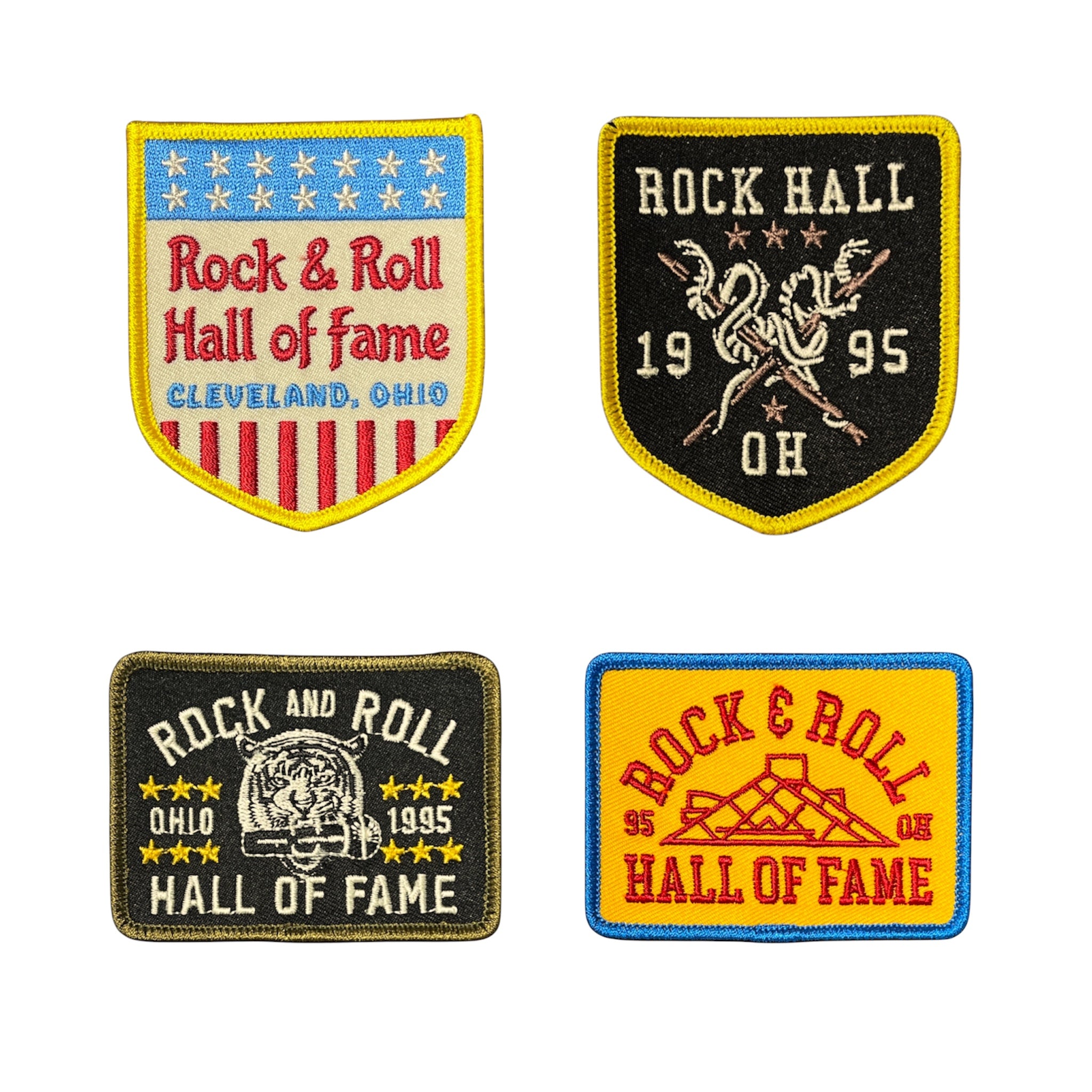 ROCK HALL IRON ON PATCH BUNDLE