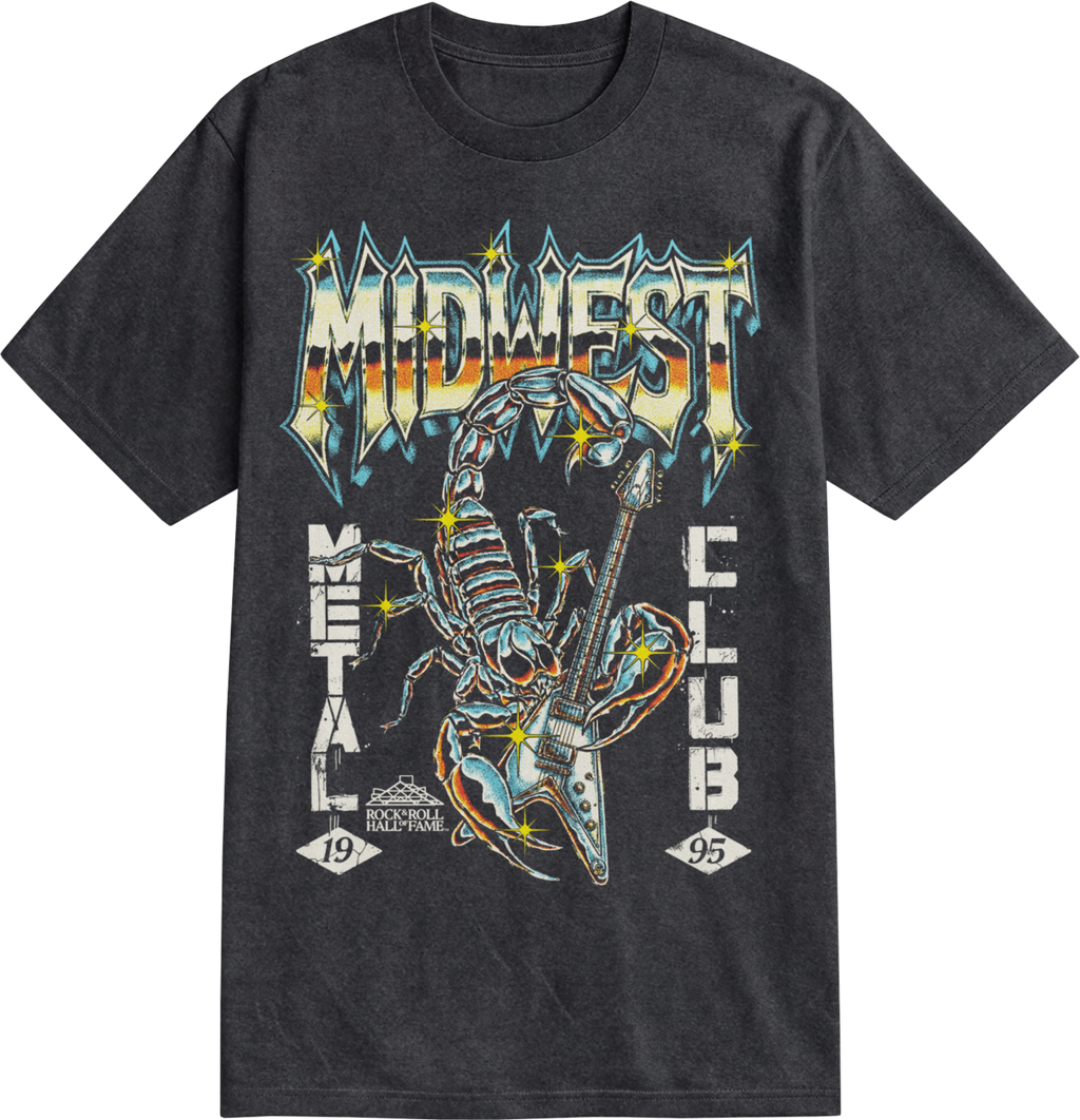ROCK HALL MIDWEST METAL T-SHIRT