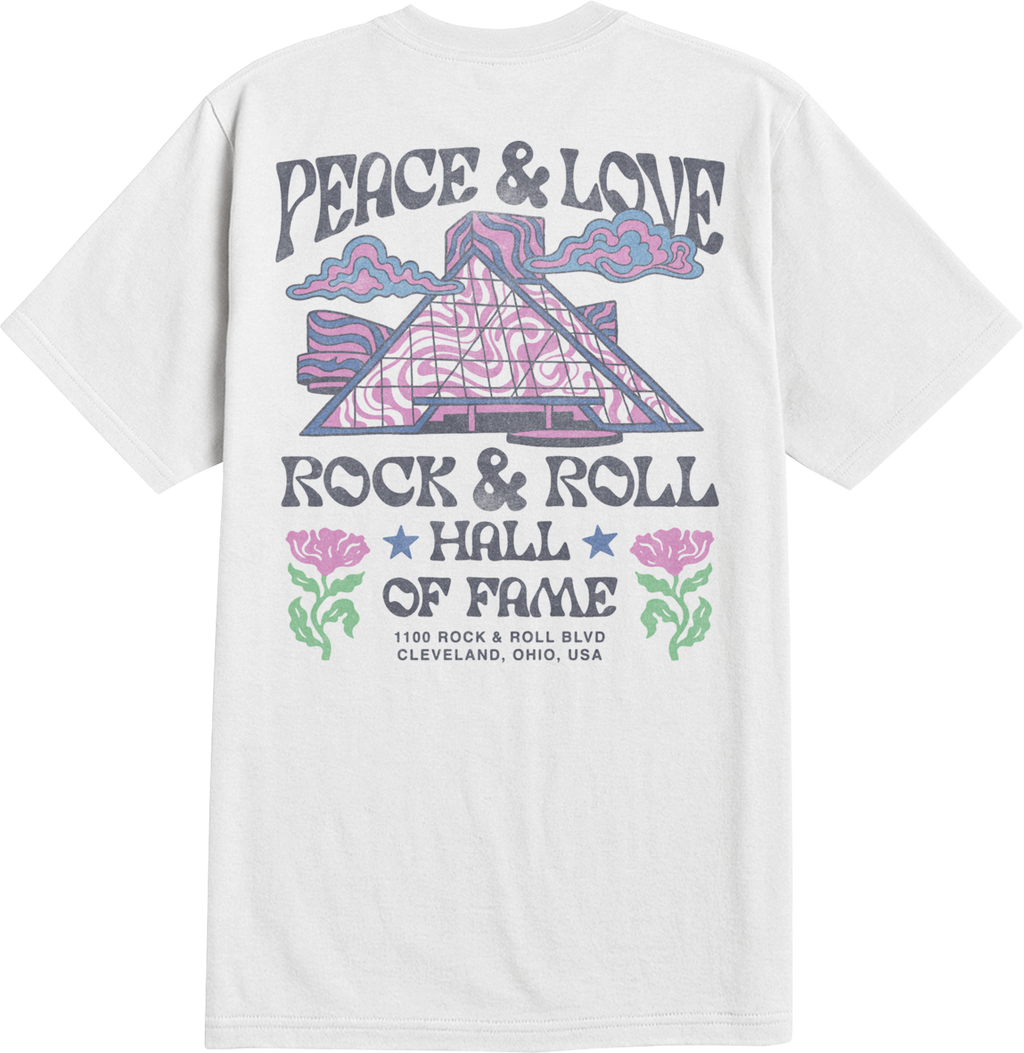 ROCK HALL PEACE & LOVE MUSEUM T-SHIRT