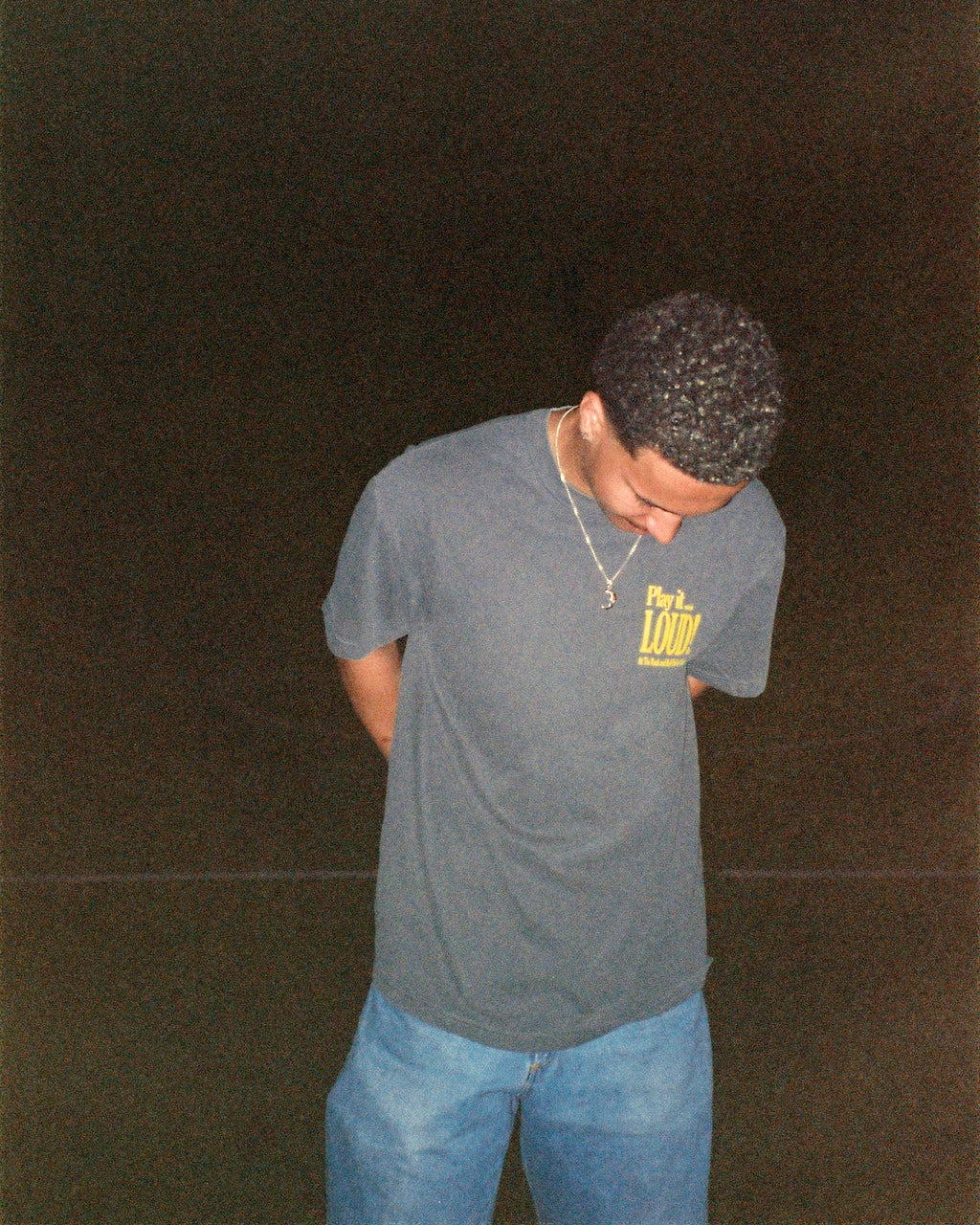 ROCK HALL PLAY IT LOUD GUITAR PEDAL BLACK T-SHIRT