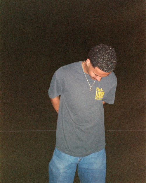 ROCK HALL PLAY IT LOUD GUITAR PEDAL BLACK T-SHIRT