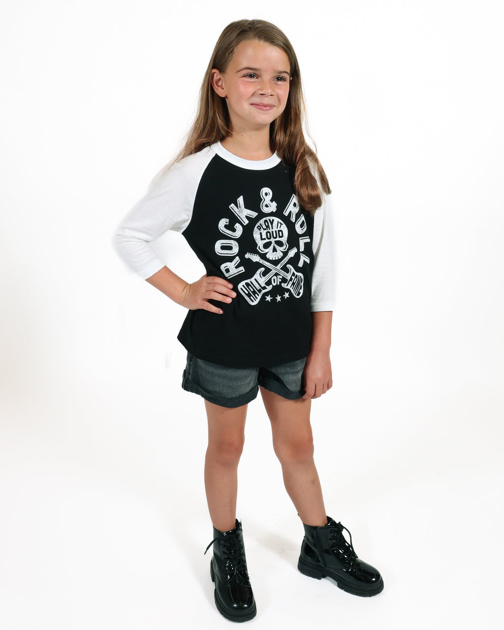 ROCK HALL PLAY IT LOUD YOUTH RAGLAN