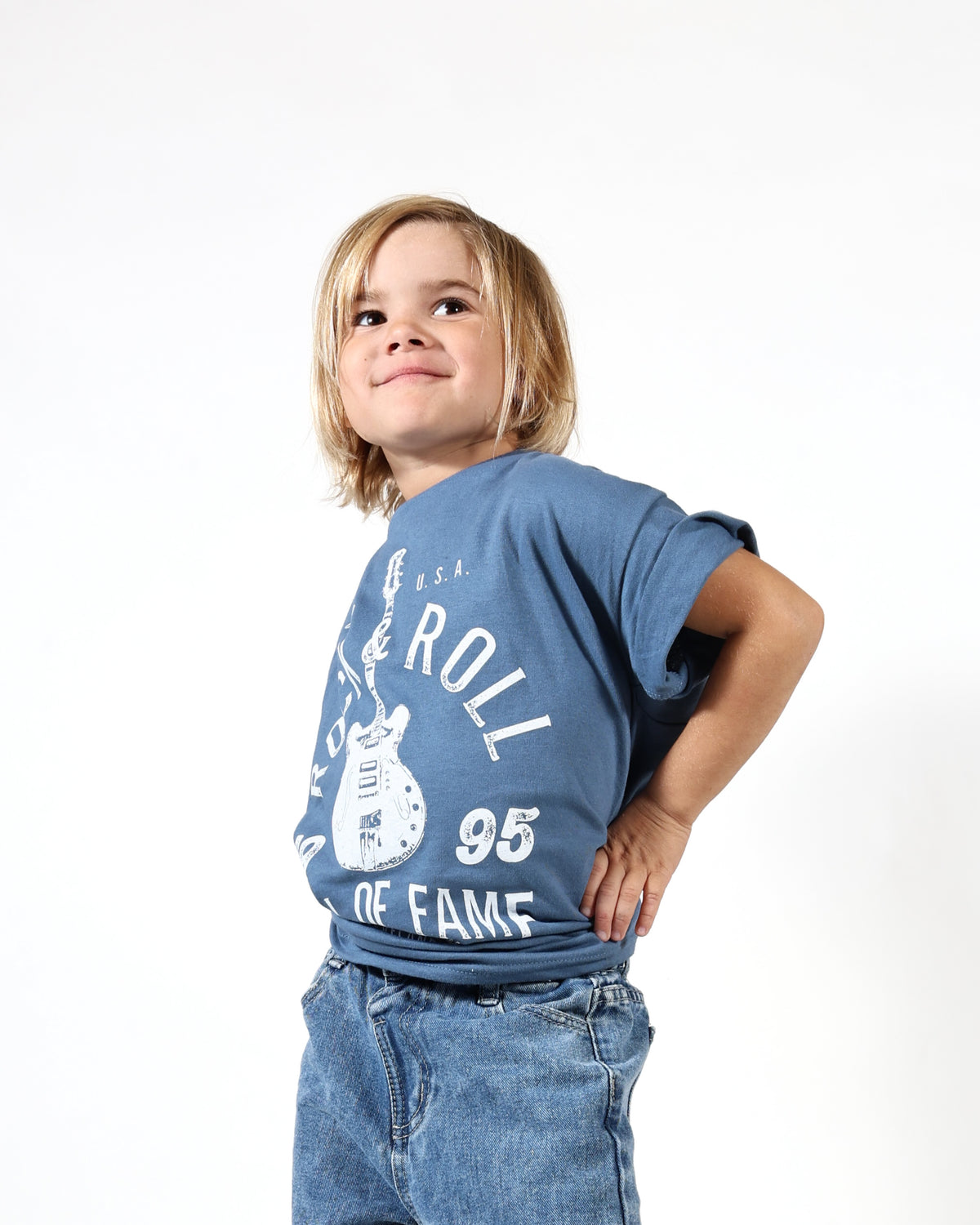 ROCK HALL PREPPY GUITAR KIDS T-SHIRT