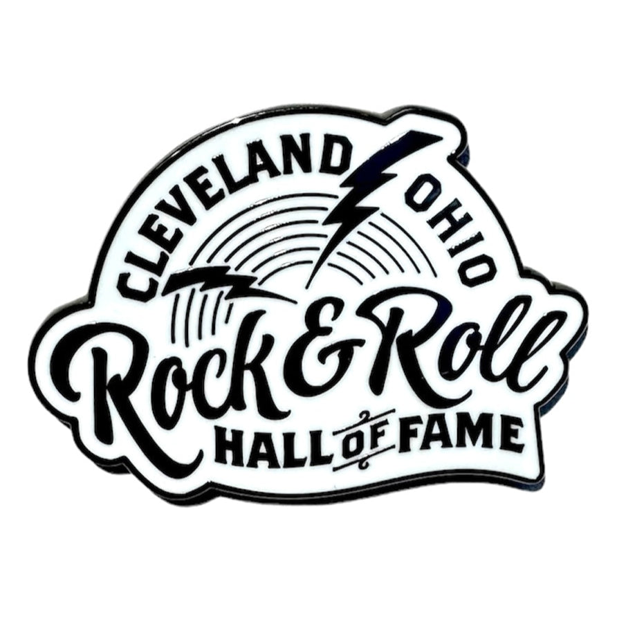 ROCK HALL RECORD BANNER MAGNET