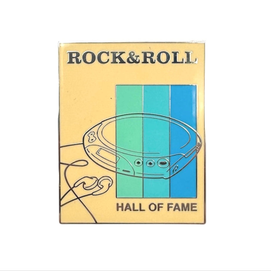 ROCK HALL RETRO CD PLAYER MAGNET