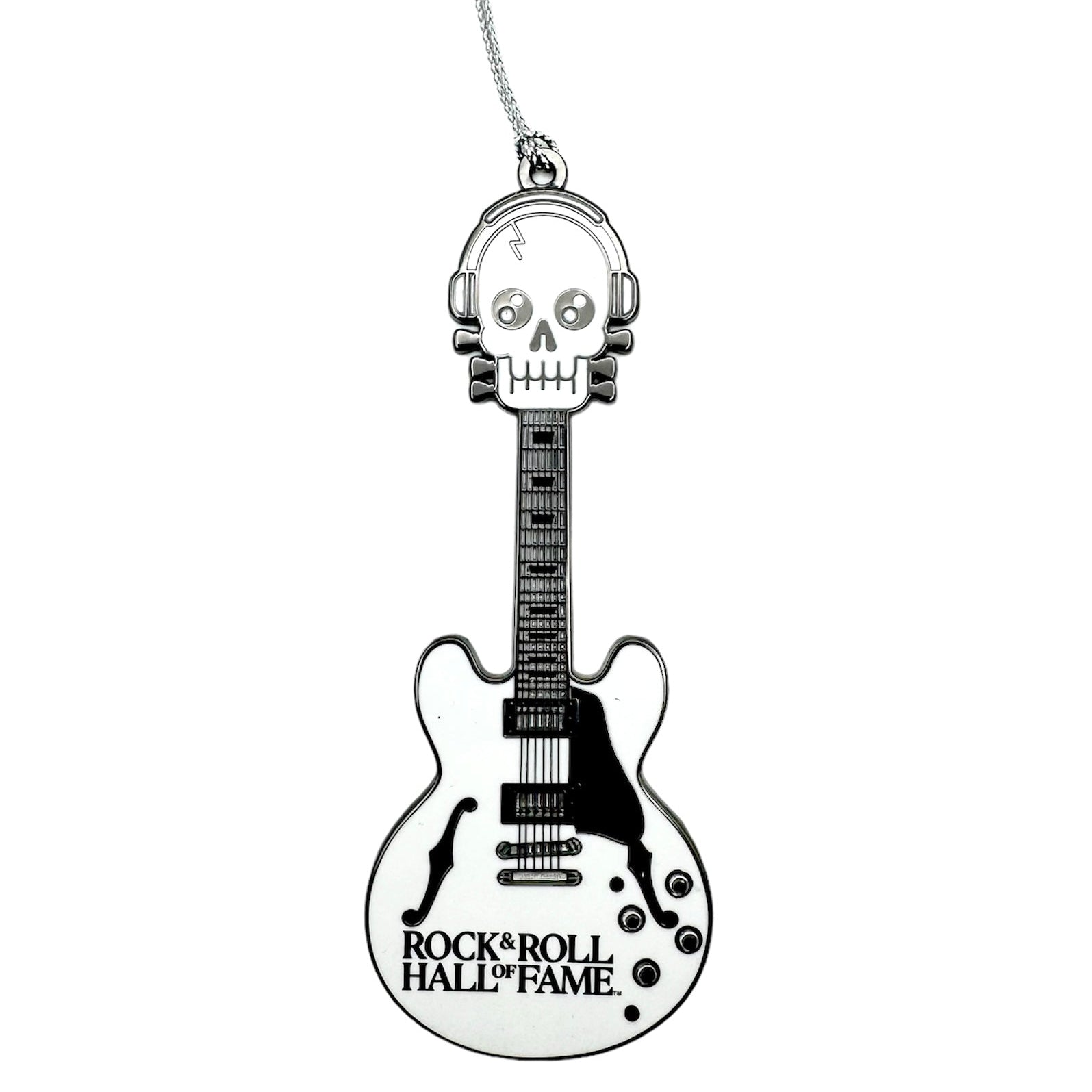 ROCK HALL SKULL HEADSTOCK ORNAMENT