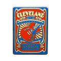 ROCK HALL SPANGLED GUITAR PIN