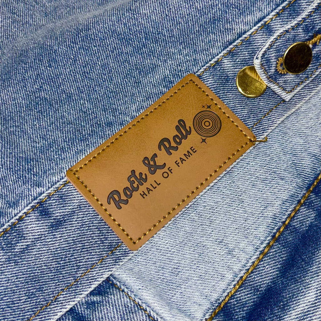 ROCK HALL SUPPORT LIVE MUSIC 2 DENIM JACKET