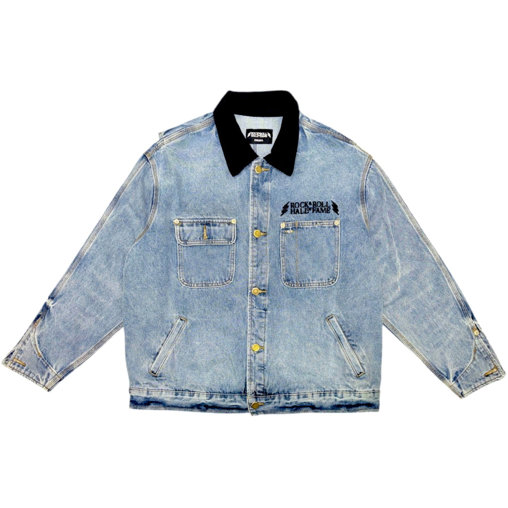 ROCK HALL SUPPORT LIVE MUSIC 2 DENIM JACKET