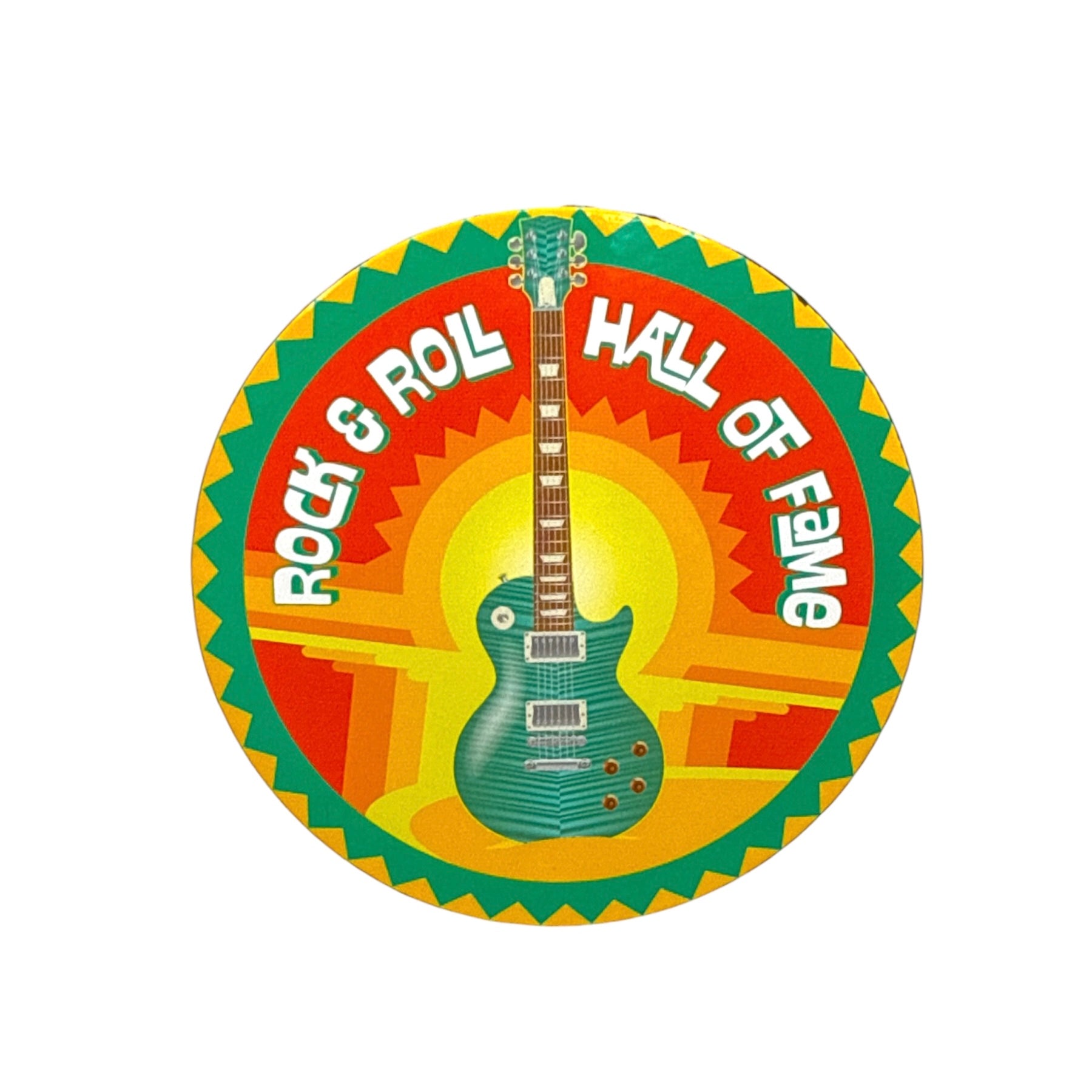 ROCK HALL TIKI GUITAR COASTER
