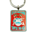 ROCK HALL TOO LOUD TOO OLD KEYRING