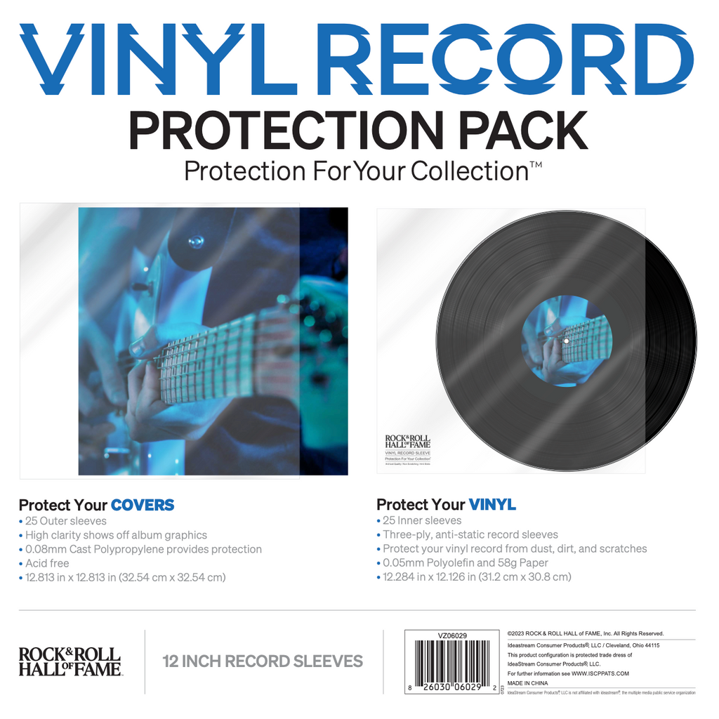 ROCK HALL VINYL RECORD SLEEVES
