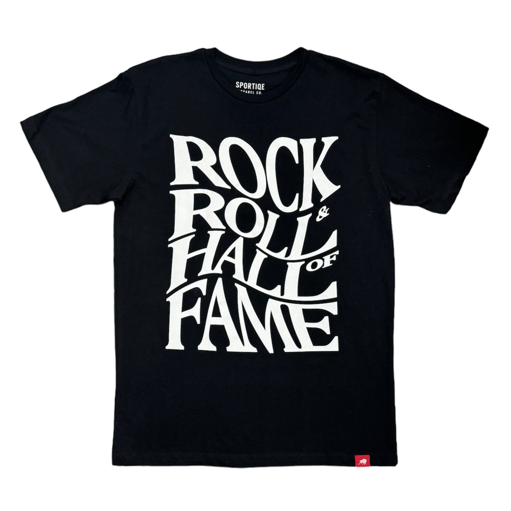 ROCK HALL WAVY LOGO T-SHIRT