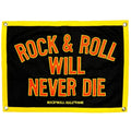 ROCK HALL WILL NEVER DIE CAMP FLAG