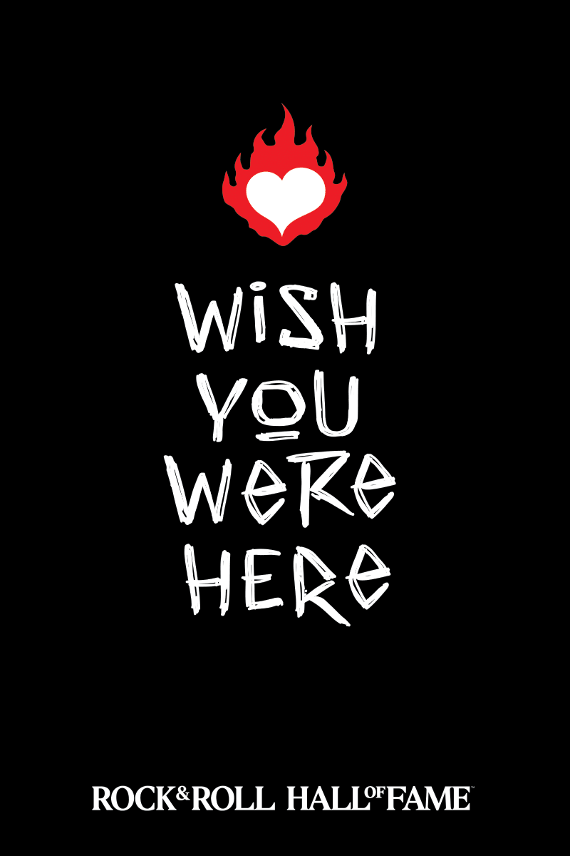 ROCK HALL WISH YOU WERE HERE POSTCARD
