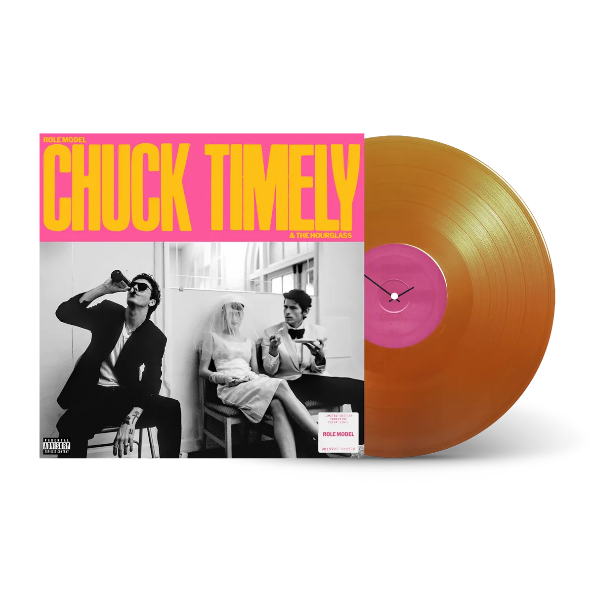 ROLE MODEL - CHUCK TIMELY & THE HOURGLASS - INDIE EXCLUSIVE - TANGERINE COLOR - VINYL LP
