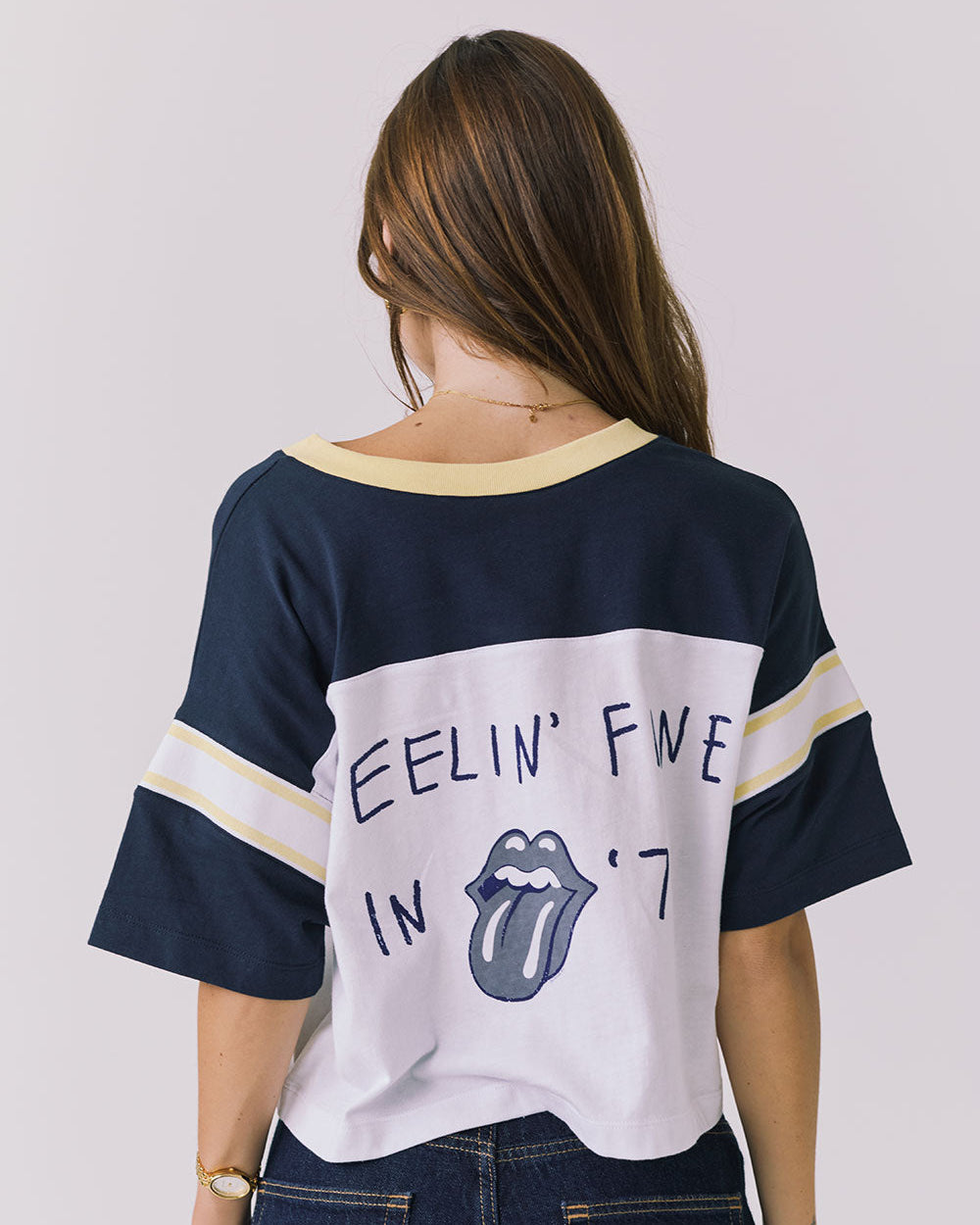 THE ROLLING STONES - FEELIN' FINE IN '79 RAGLAN TEE
