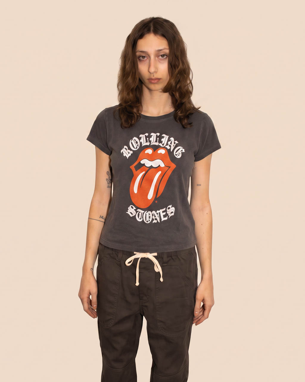 ROLLING STONES - OLD ENGLISH TEE