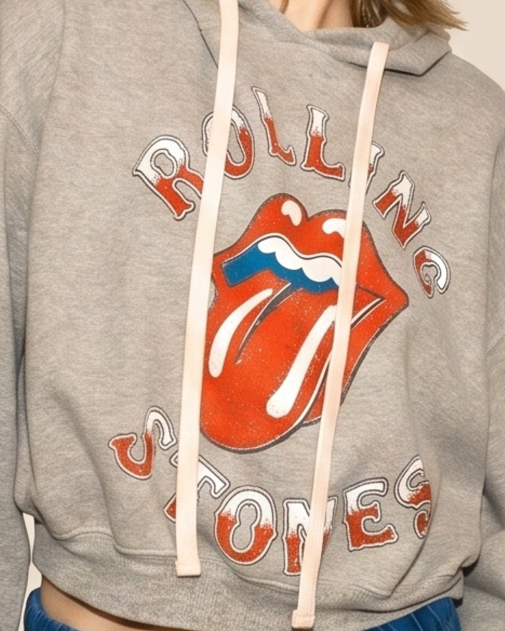 ROLLING STONES - OLD ENGLISH HOODIE