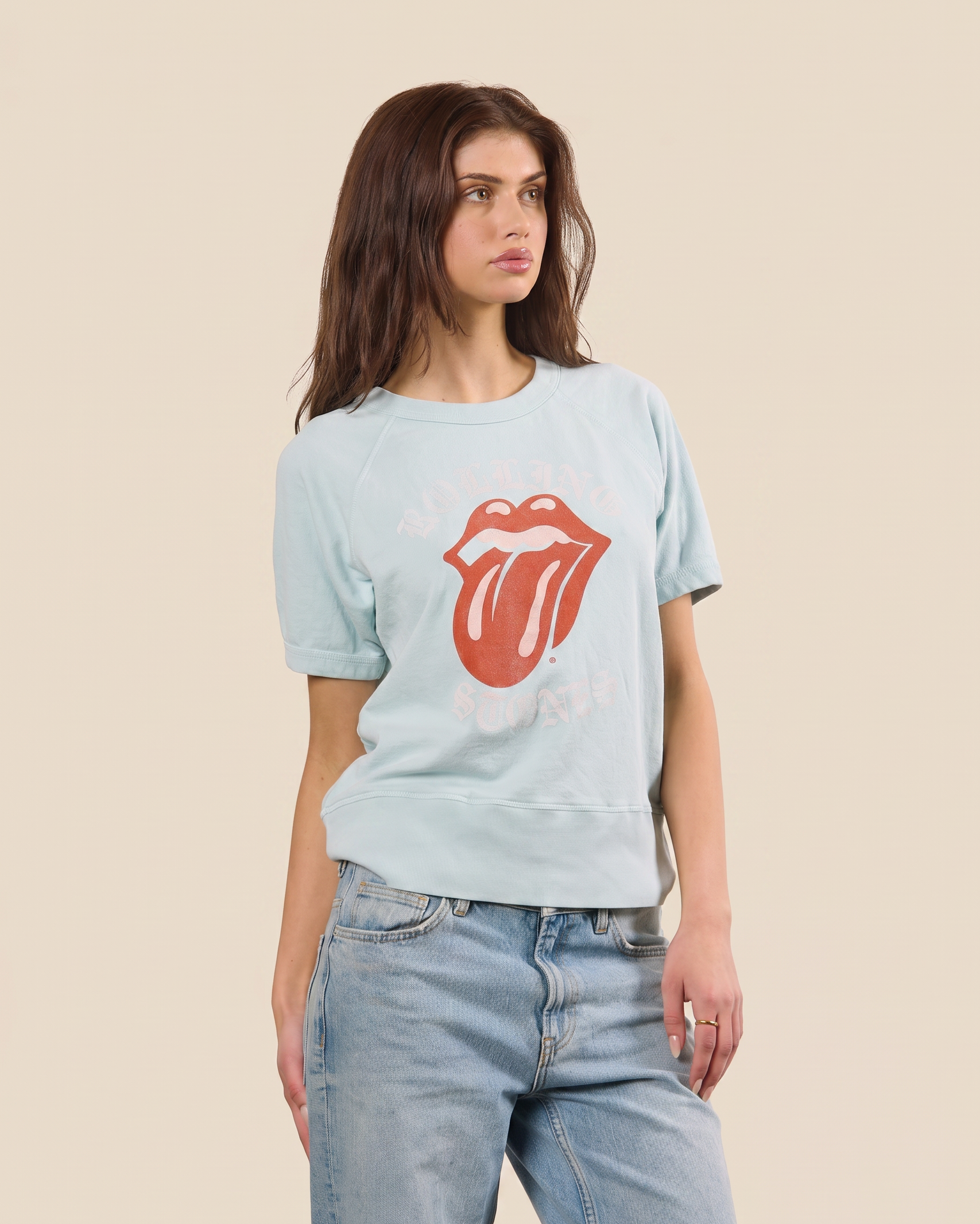 THE ROLLING STONES - OLD ENGLISH RAGLAN