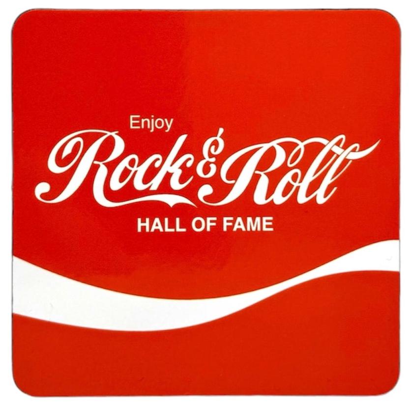 ROCK HALL ENJOY ROCK & ROLL COASTER - SET OF 4