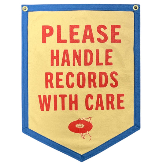 ROCK HALL HANDLE WITH CARE CAMP FLAG