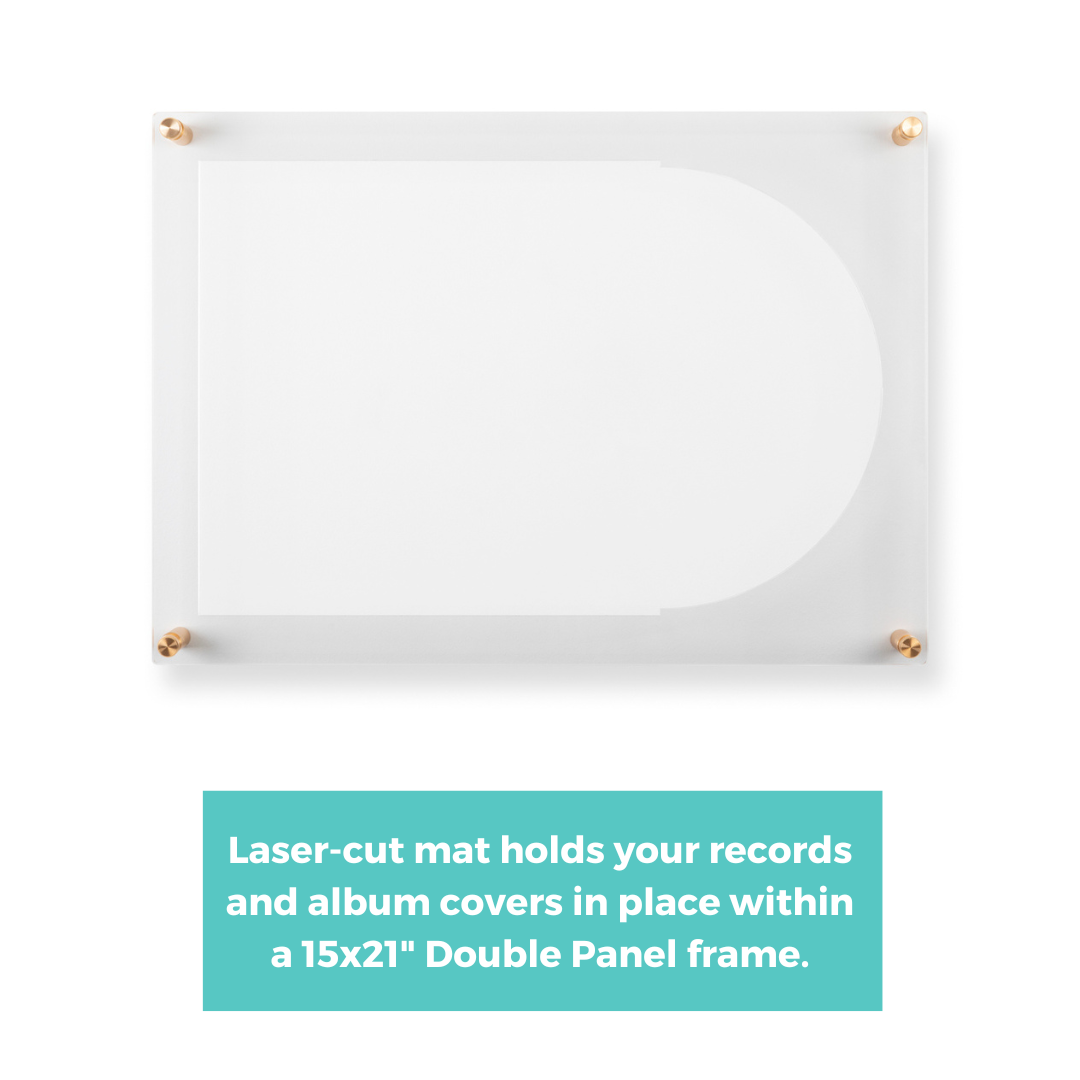 MARCO DE REVELACIÓN DE DISCO + VINILO