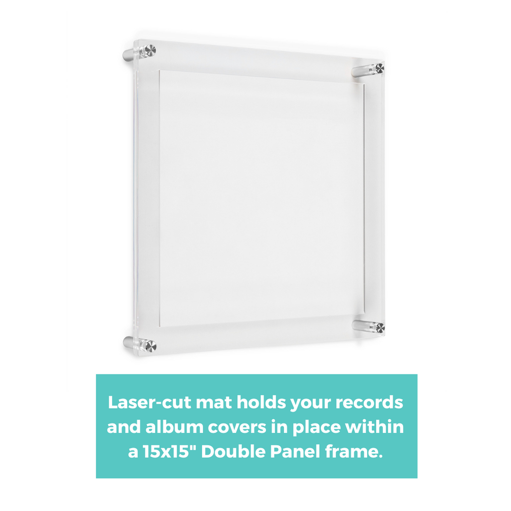 SET OF 9 RECORD DISPLAY FRAMES
