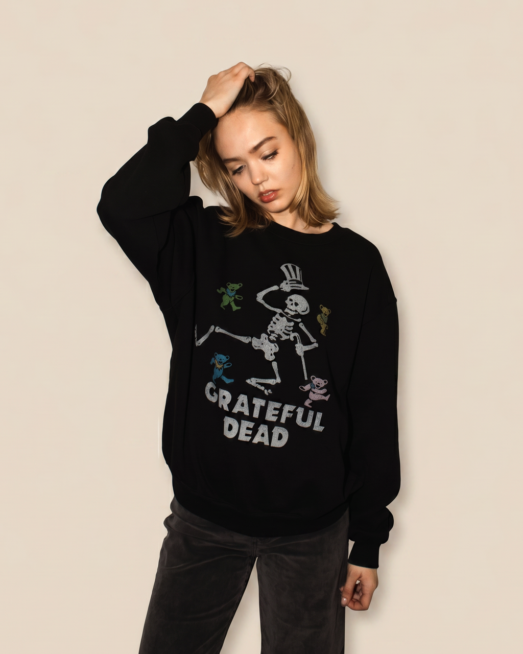 GRATEFUL DEAD - TRUCKING SWEATSHIRT