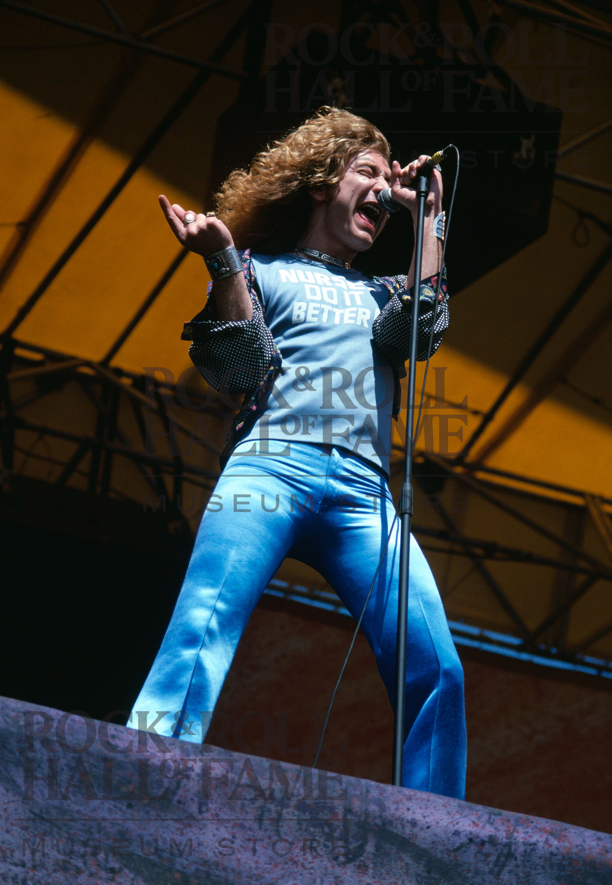 ROBERT PLANT - OAKLAND COLISEUM - 1977