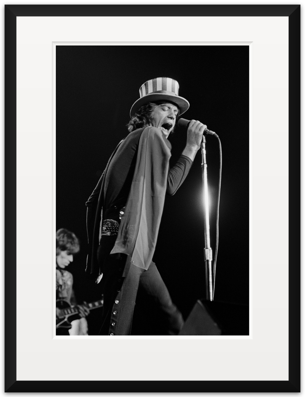 KEITH RICHARDS AND MICK JAGGER OF THE ROLLING STONES - 1969