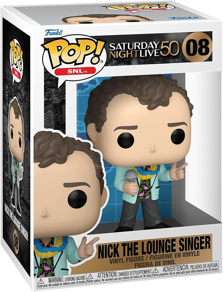 SATURDAY NIGHT LIVE 50 - NICK THE LOUNGE SINGER - (BILL MURRAY) FUNKO POP!