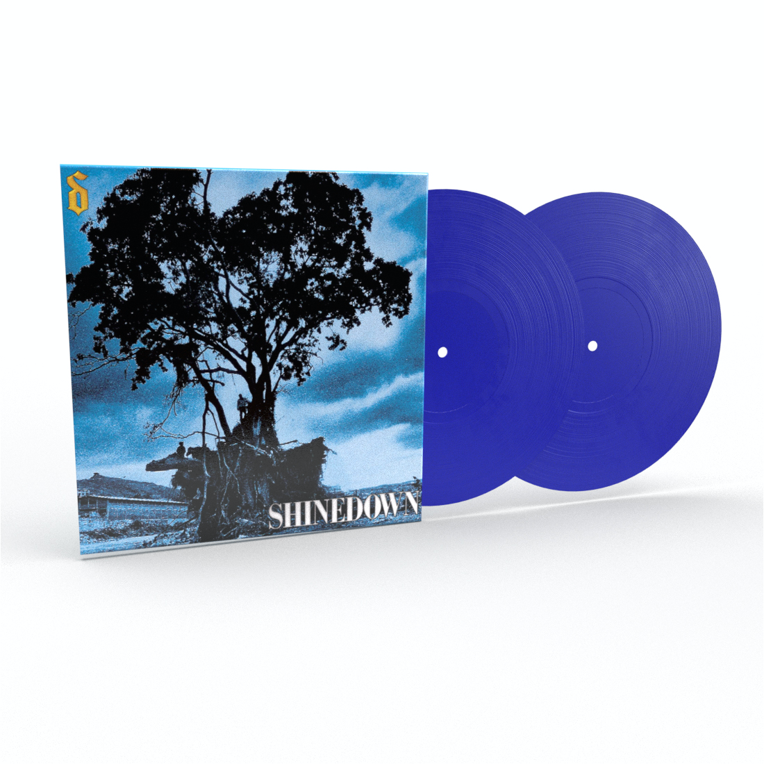 SHINEDOWN - LEAVE A WHISPER - BLUE COLOR - 2-LP - VINYL LP