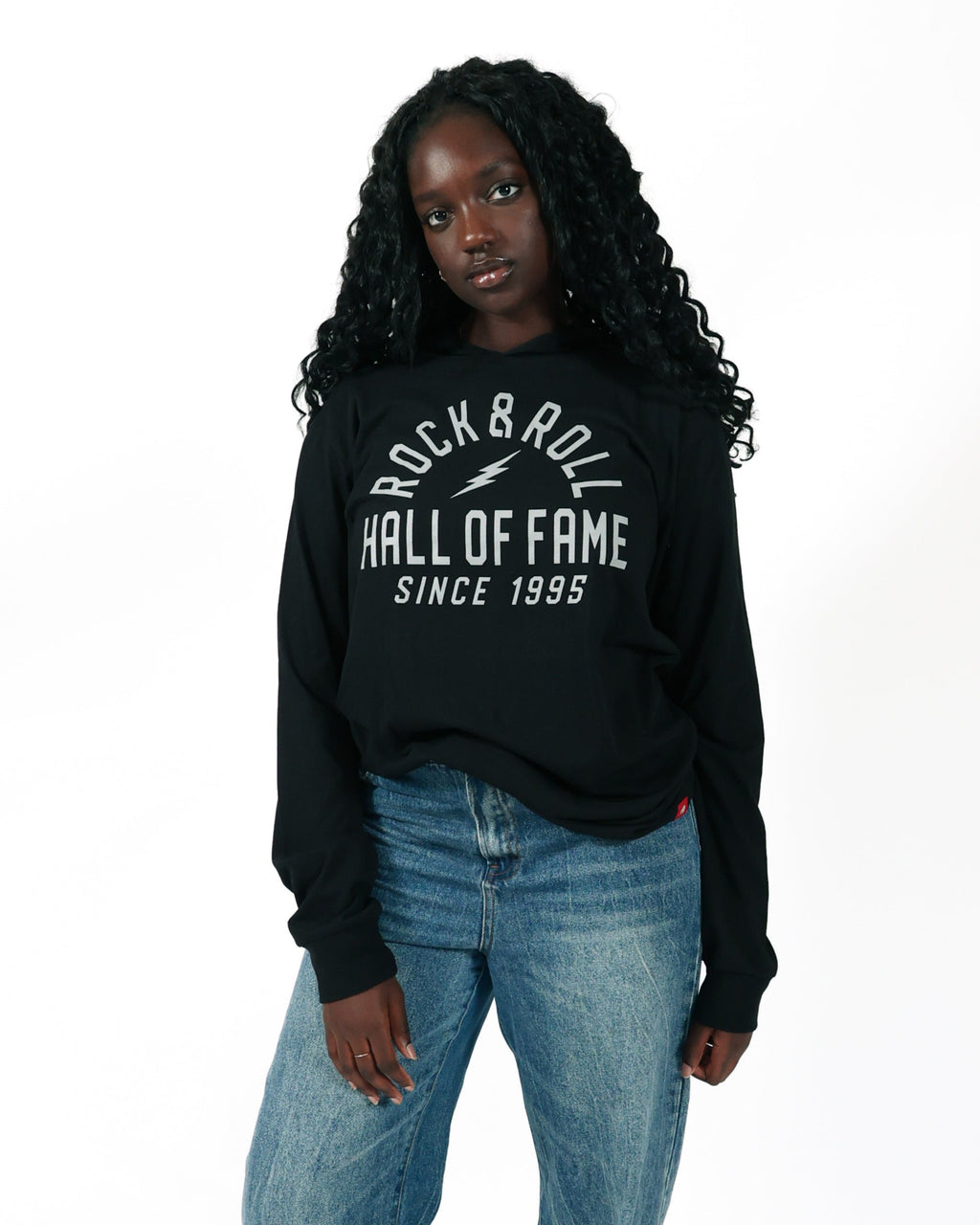 ROCK HALL SINCE 1995 BOLT LIGHTWEIGHT HOODIE