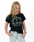 ROCK HALL SINCE 1995 BOXY CROPPED T-SHIRT