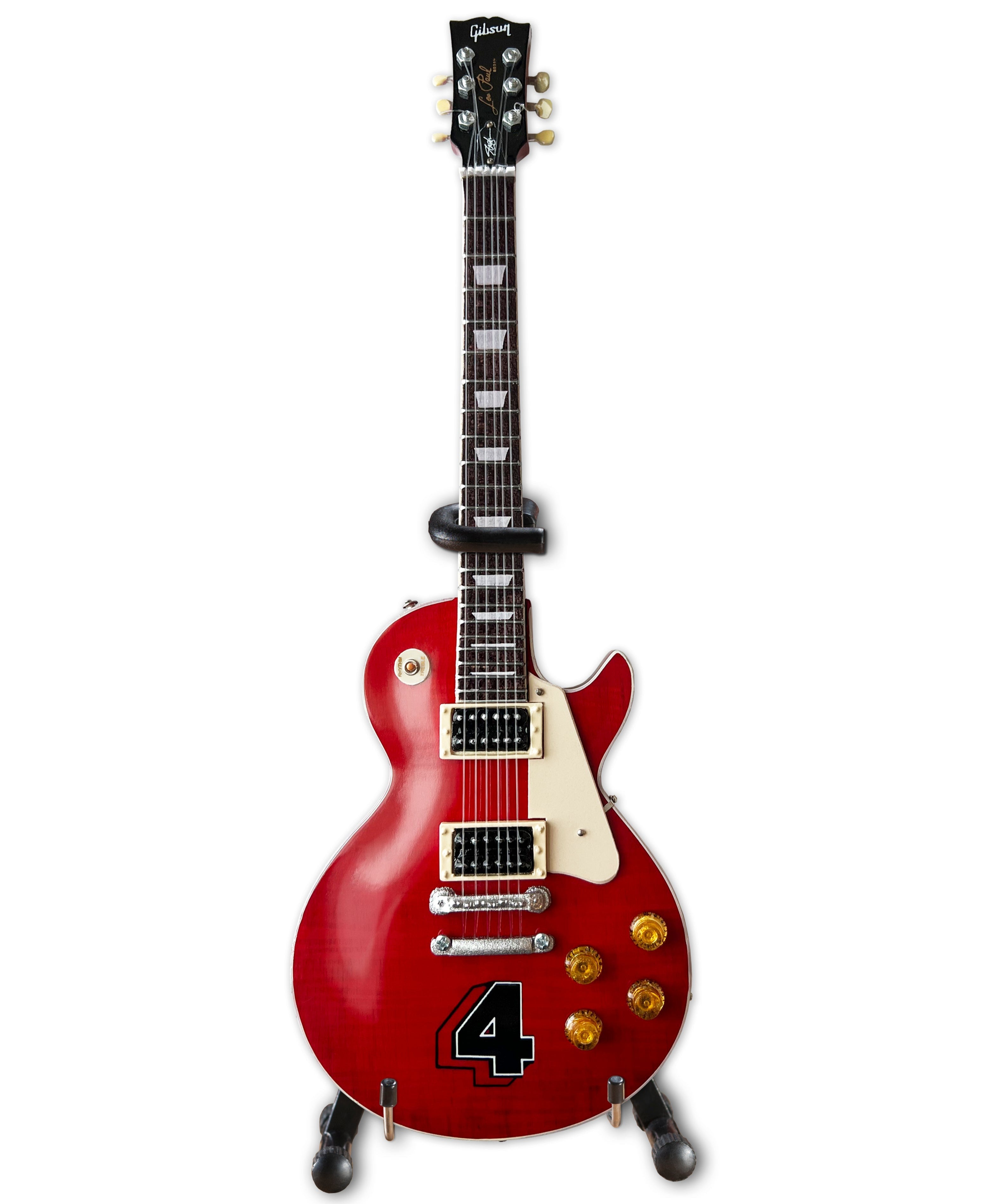 SLASH - GIBSON LES PAUL STANDARD TRANSLUCENT CHERRY 4 ALBUM - MINI GUITAR