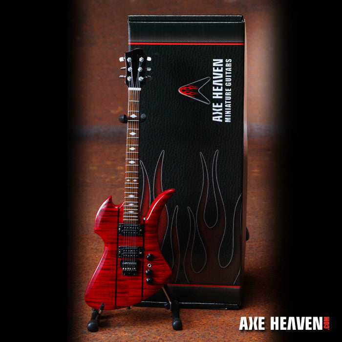B.C. RICH® - RED STAINED MOCKINGBIRD® - MINI GUITAR