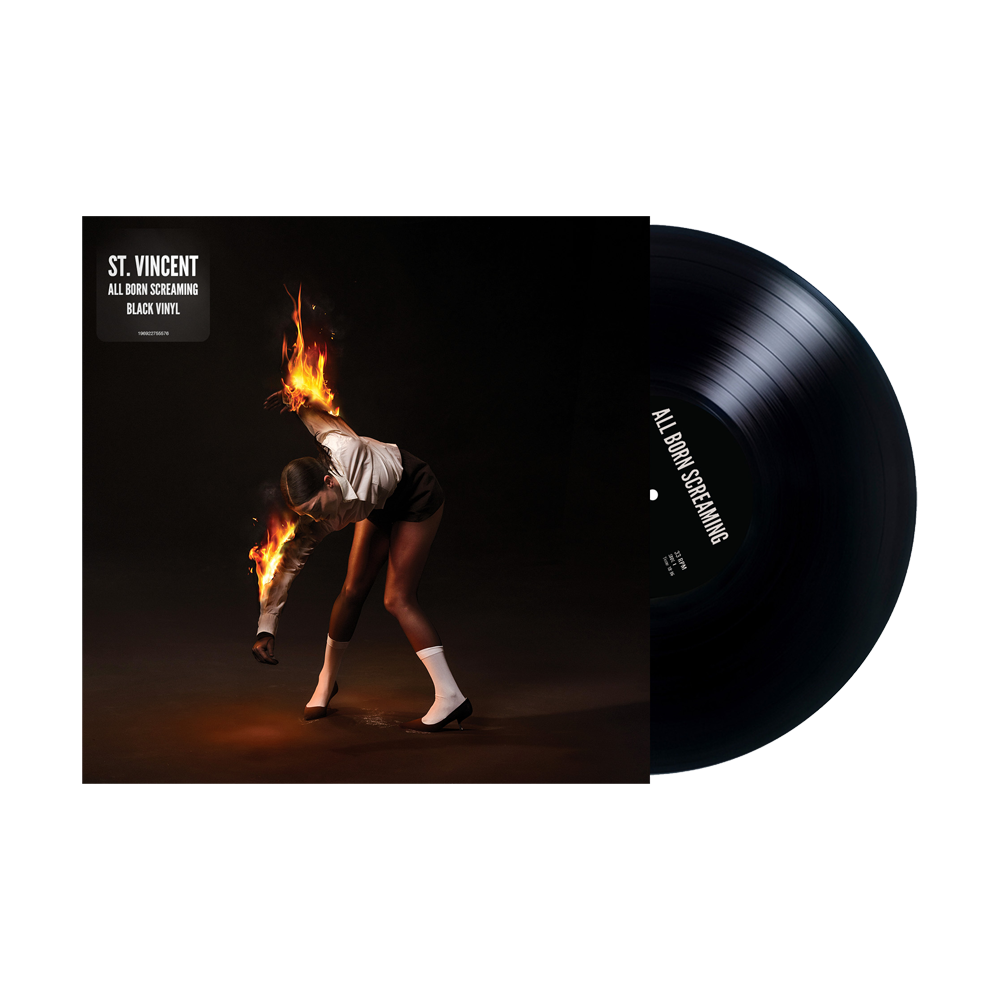 ST. VINCENT - ALL BORN SCREAMING - BLACK  COLOR - VINYL LP
