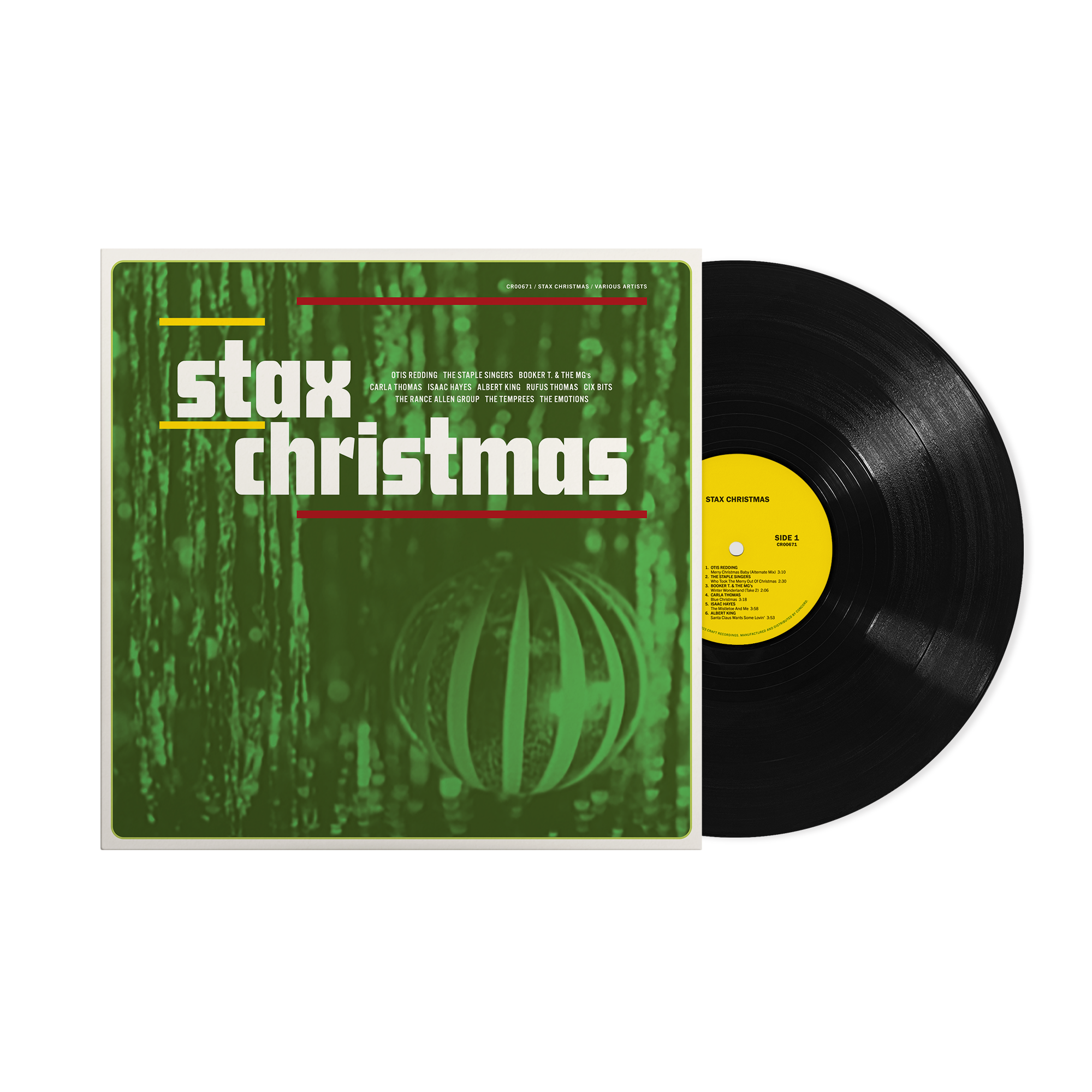 VARIOUS ARTISTS - STAX CHRISTMAS - VINYL LP
