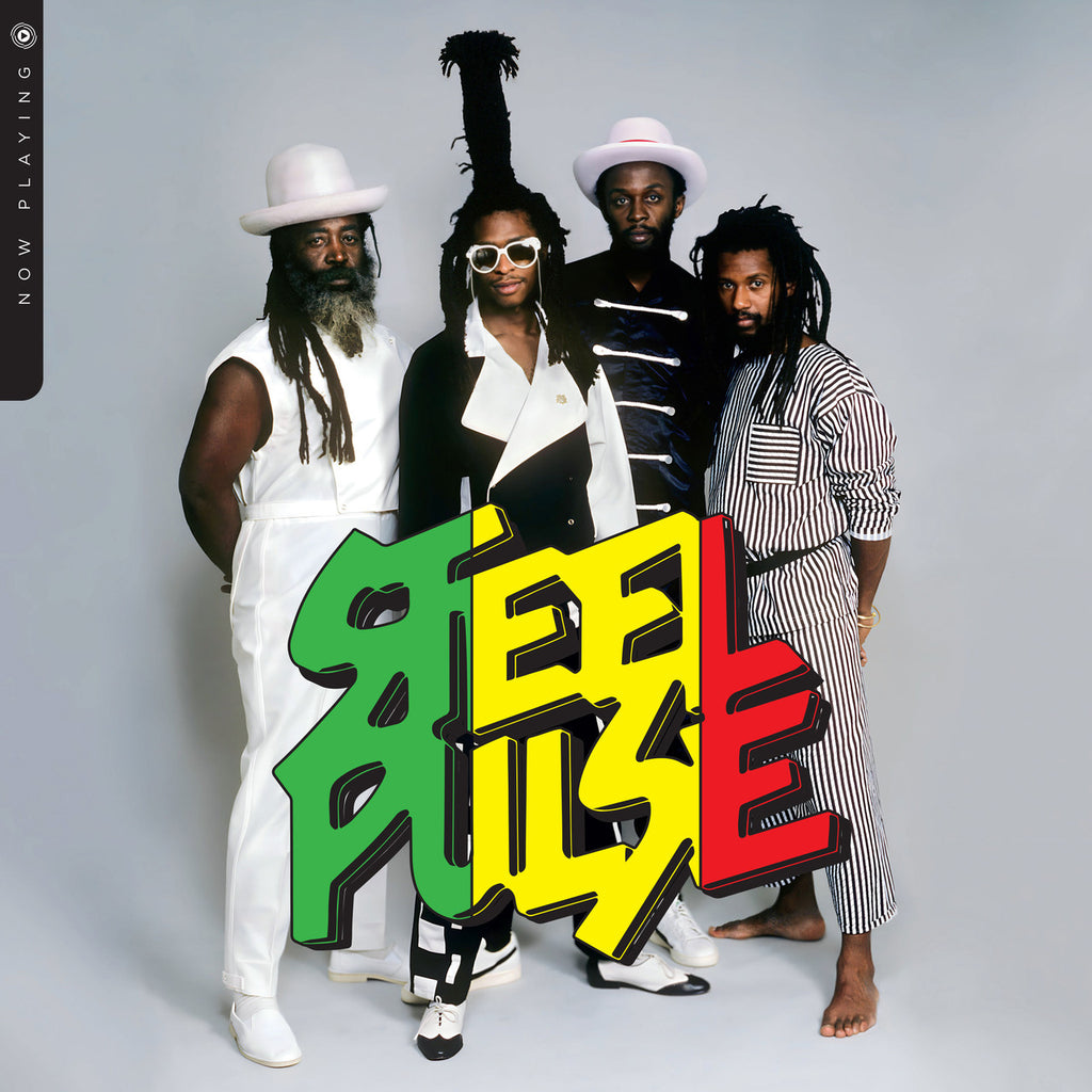 STEEL PULSE - NOW PLAYING - GREEN COLOR - VINYL LP
