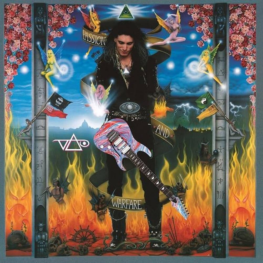 STEVE VAI - PASSION AND WARFARE - VINYL LP
